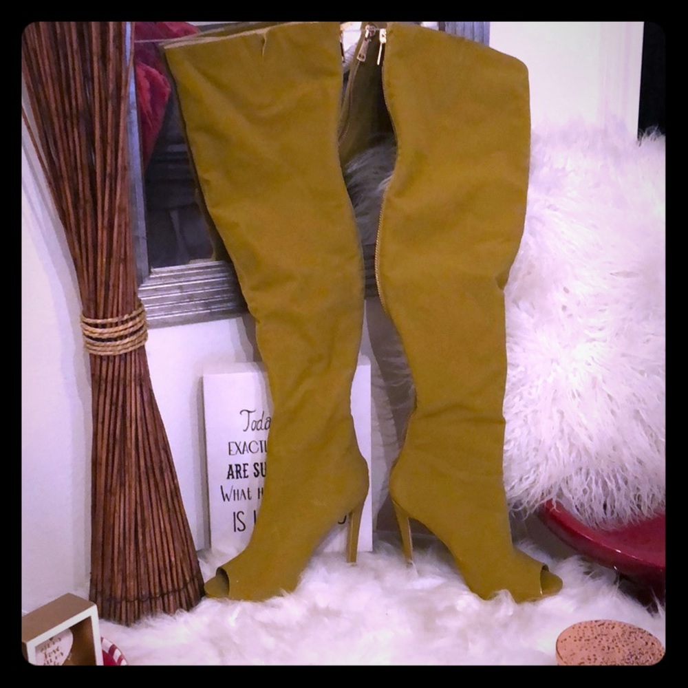 Knee high boots